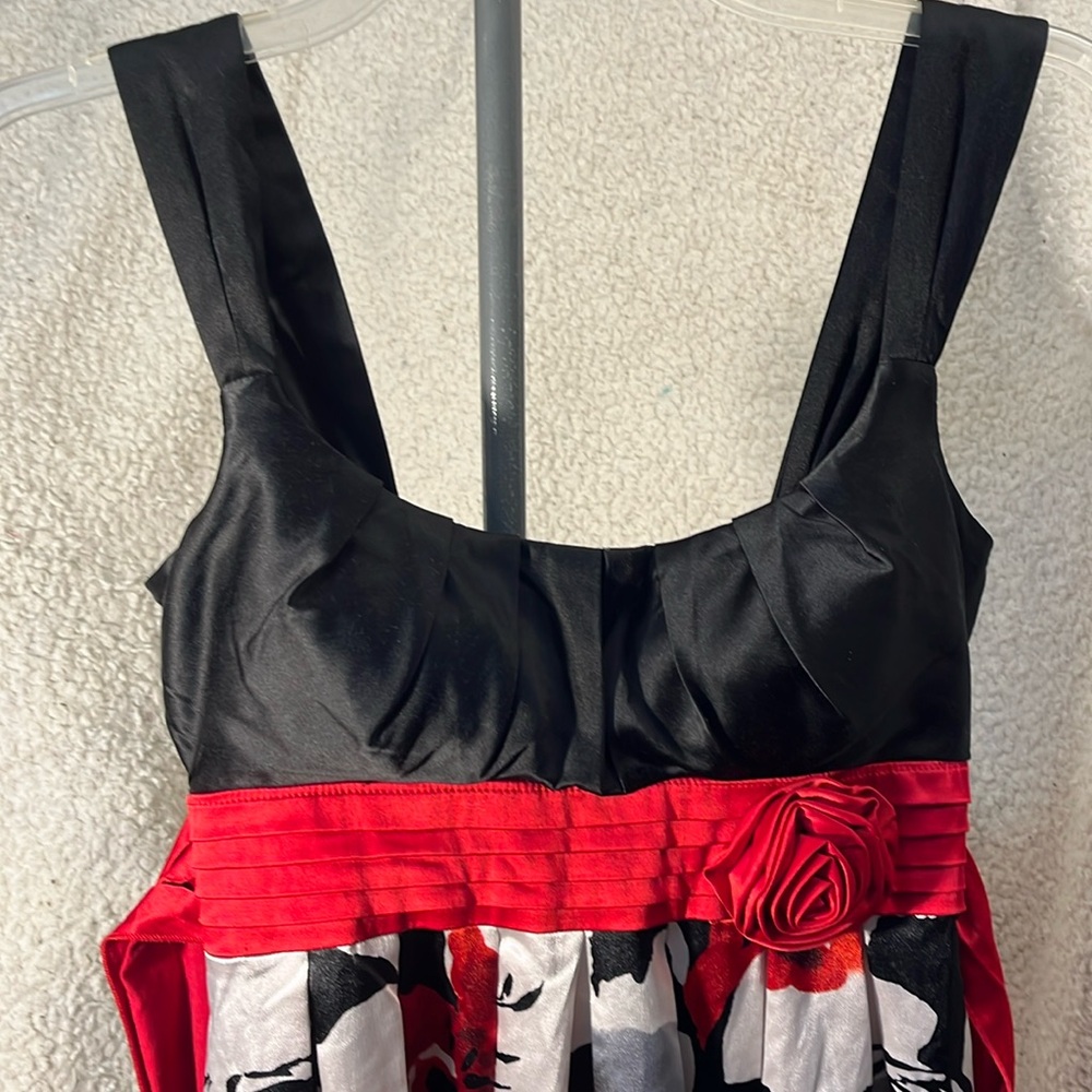 City Triangles  Red And Black Party 🎈 Dress